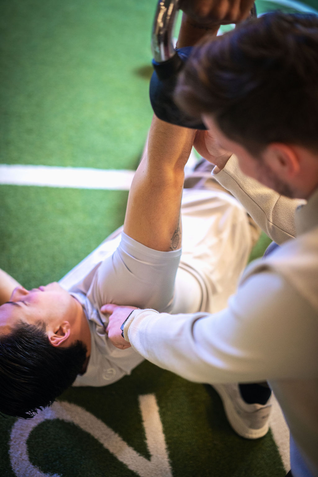 Personal training sessie in de Fysio & Sport Maastricht gym